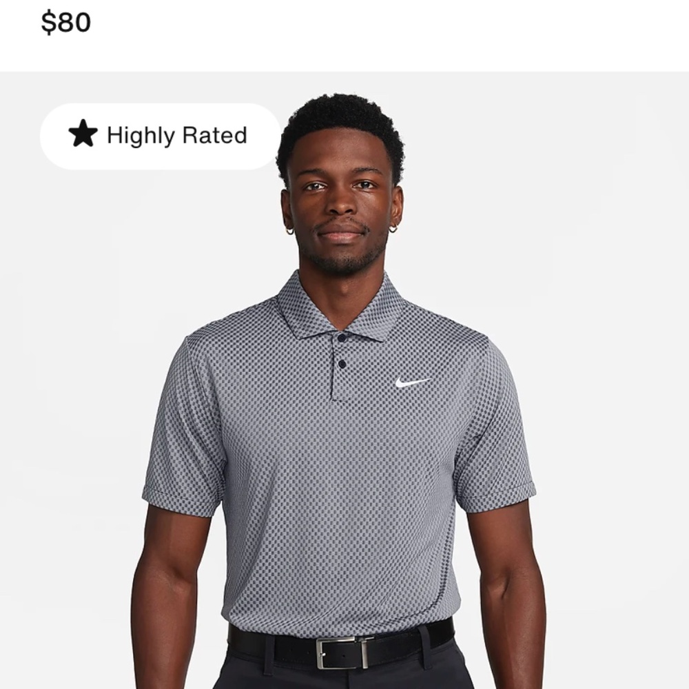 Nike Dri-Fit Golf Tour Mens Tops